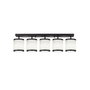 Opviq Way - 11641 Lámpara de araña Blanco y negro